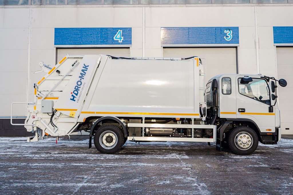 Мусоровоз HIDRO-MAK HM-10 на шасси JAC N120