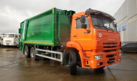 Мусоровоз с лебедкой от 20 до 26 куб. м