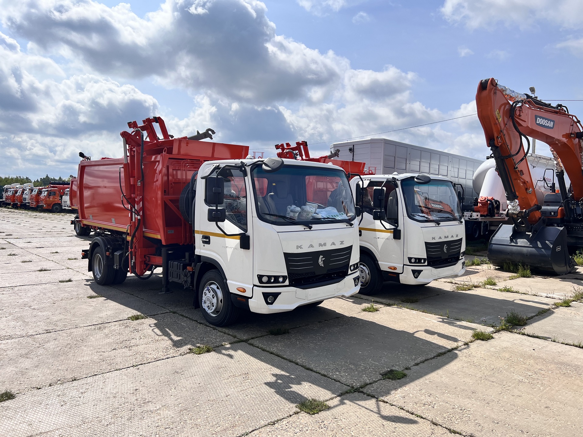 Мусоровоз МКВ -43089-В на шасси Компас 9 (КАМАЗ 43089 - 38411-F5)