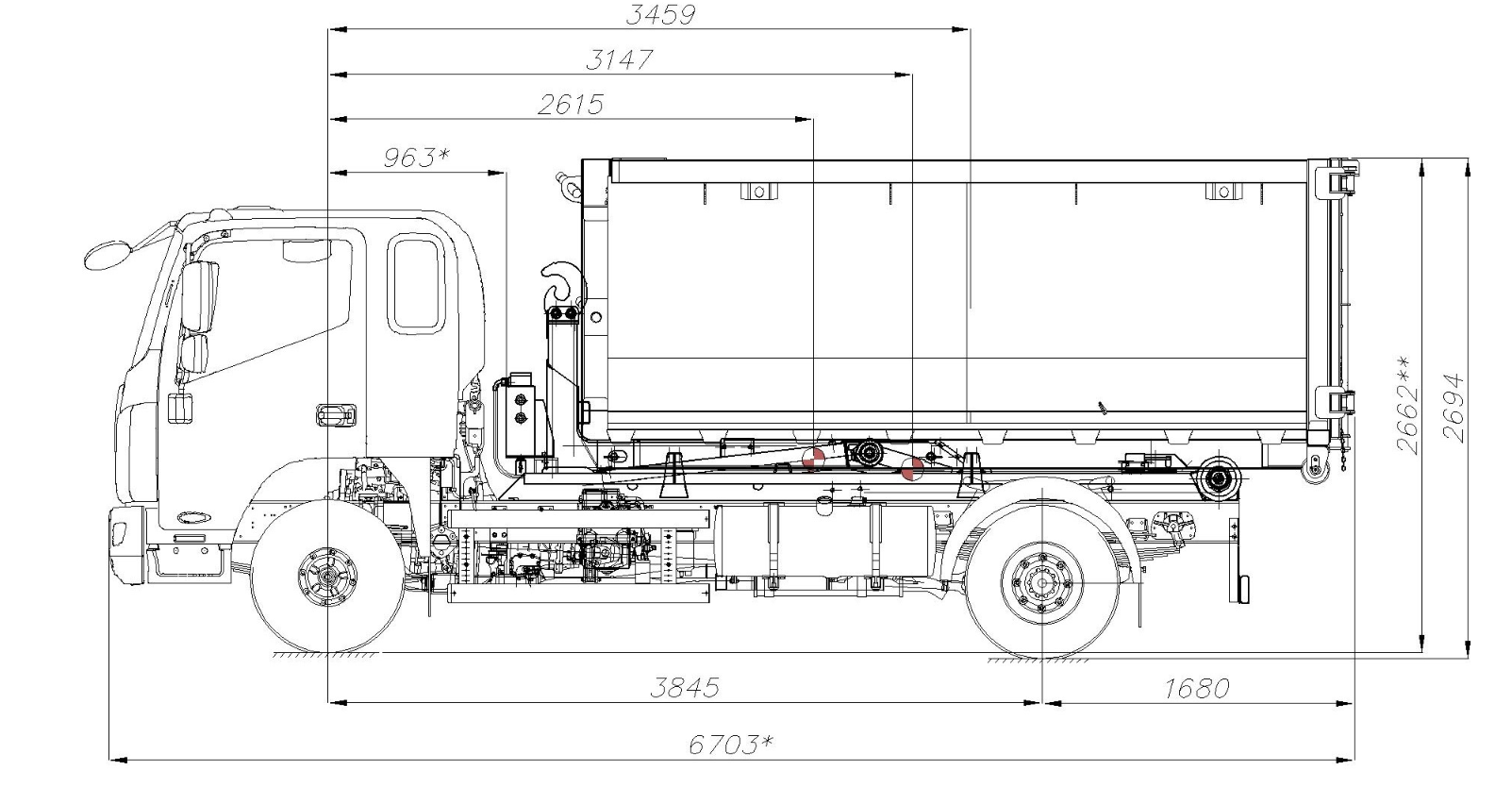 Мультилифт 8т